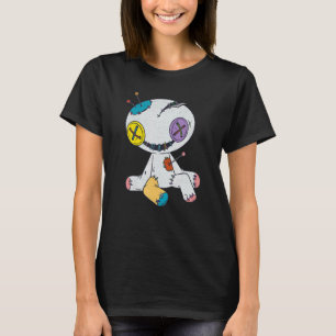 Scary Gothic Doll stuffed Animal Halloween T-shirt