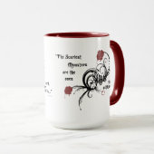 Scary Gothic Edgar Allen Poe Quote Mok (Voorkant rechts)