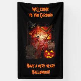 Scary Halloween Banner