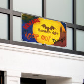 Scary Halloween Banner (Buitenkant Gebouw)