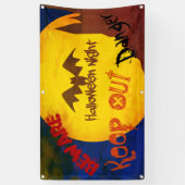 Scary Halloween Banner (Verticaal)