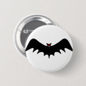 Scary Halloween Bat Ronde Button 5,7 Cm (Voorkant /achterkant)