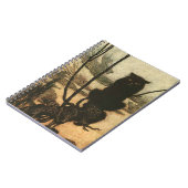 Scary Halloween Black Cat  Rackham Notitieboek (Linkerzijde)