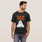 Scary Halloween Boo Ghost T-shirt (Voorkant volledig)