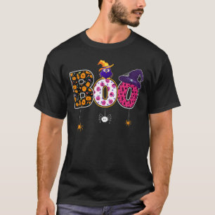 Scary Halloween Boo Owl Witch Pet Spider Halloween T-shirt