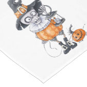 Scary halloween Caracter-illustratie Korte Tafelloper (Hoek)