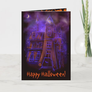 Scary Halloween Card Kaart