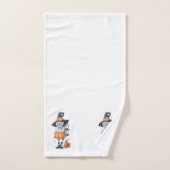 Scary Halloween Character Bad Handdoek (Handdoek)