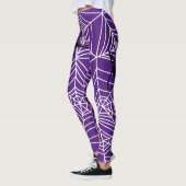Scary Halloween Costume Black Widow Spider Web Leggings (Links)