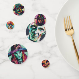 Scary Halloween Creats Confetti