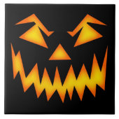 Scary Halloween Face Tegeltje (Voorkant)