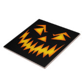 Scary Halloween Face Tegeltje (Zijkant)