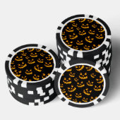 Scary Halloween Faces Poker Chips (Opstapeling)