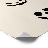 Scary Halloween Faces Poster (Hoek)