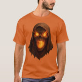 Scary Halloween Ghost T-shirt (Voorkant)