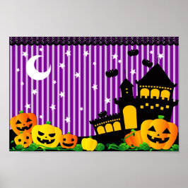 Scary Halloween Horror Poster