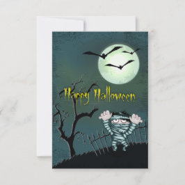 Scary Halloween Kaart
