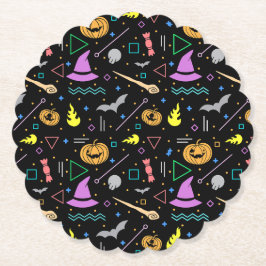 Scary Halloween Kartonnen Onderzetters