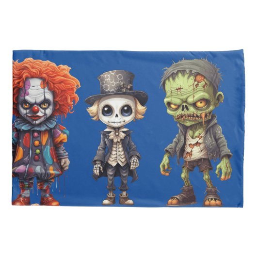 Scary Halloween Kussensloop (Achterkant)