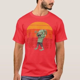 Scary Halloween Monster Scary Graveyard T-shirt