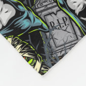 Scary Halloween Monsters Zombies Vampires Mummies Fleece Deken (Hoek)