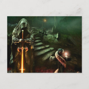 Scary Halloween Night Briefkaart