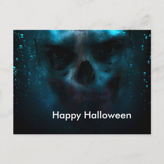Scary Halloween Night Briefkaart (Voorkant)