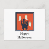 Scary Halloween Night Briefkaart (Voorkant)