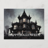 Scary Halloween Night Briefkaart (Voorkant)