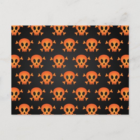 Scary Halloween Night Briefkaart (Voorkant)