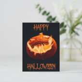 Scary Halloween Night Briefkaart (Staand voorkant)