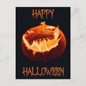 Scary Halloween Night Briefkaart (Voorkant)