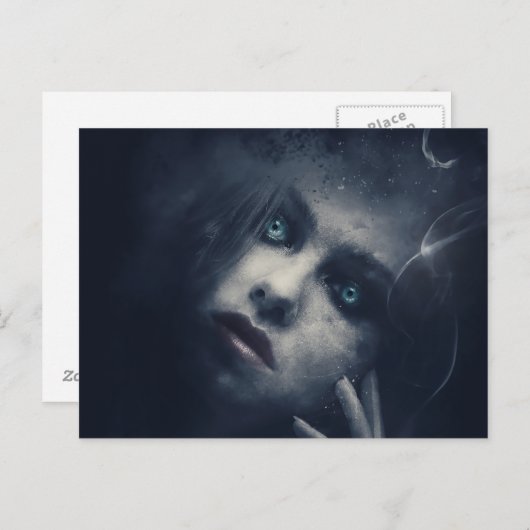 Scary Halloween Night Briefkaart (Voorkant / Achterkant)