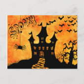 Scary Halloween Night Briefkaart (Voorkant)
