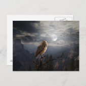 Scary Halloween Night Briefkaart (Voorkant / Achterkant)