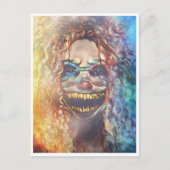 Scary Halloween Night Briefkaart (Voorkant)