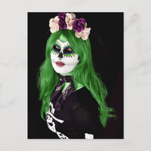 Scary Halloween Night Briefkaart (Voorkant)