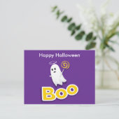 Scary Halloween Night Briefkaart (Staand voorkant)