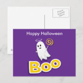 Scary Halloween Night Briefkaart (Voorkant / Achterkant)