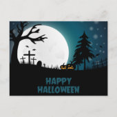 Scary Halloween Night Briefkaart (Voorkant)
