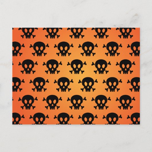 Scary Halloween Night Briefkaart (Voorkant)
