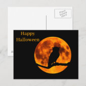 Scary Halloween Night Briefkaart (Voorkant / Achterkant)