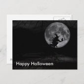 Scary Halloween Night Briefkaart (Voorkant / Achterkant)