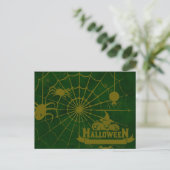 Scary Halloween Night Briefkaart (Staand voorkant)
