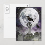 Scary Halloween Night Briefkaart (Voorkant / Achterkant)