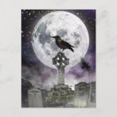 Scary Halloween Night Briefkaart (Voorkant)