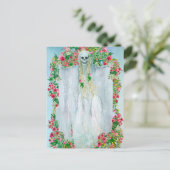 Scary Halloween Night Briefkaart (Staand voorkant)