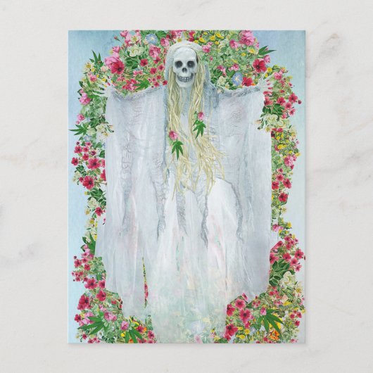 Scary Halloween Night Briefkaart (Voorkant)