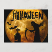 Scary Halloween Night Briefkaart (Voorkant)