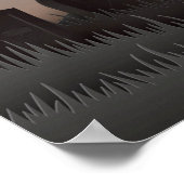 Scary Halloween Papercut Tree, Ghosts, vleermuizen Poster (Hoek)